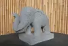 Product image 11 of the product “Standing elephant made of Riverstone about 45cm length ”